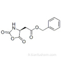 (S) -2,5-dioxooxazolidine-4-acétate de benzyle CAS 13590-42-6